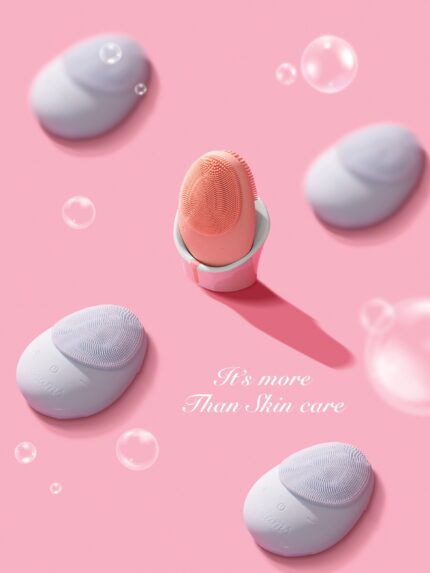Shams Silicon Face Brush جهاز تنظيف الوجة المضاعف - Image 2